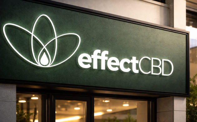 Ассортимент КБД-продуктов российского бренда EffectCBD