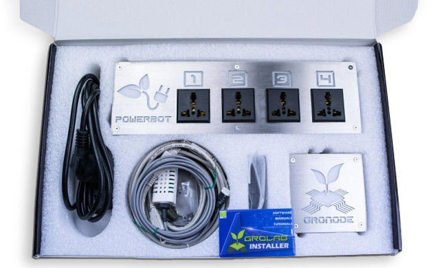 Система автоматизации гроубокса для конопли