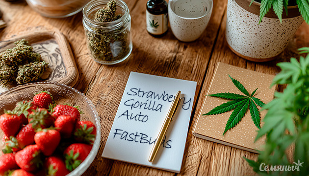 Гроурепорт сорта Strawberry Gorilla Auto от FastBuds