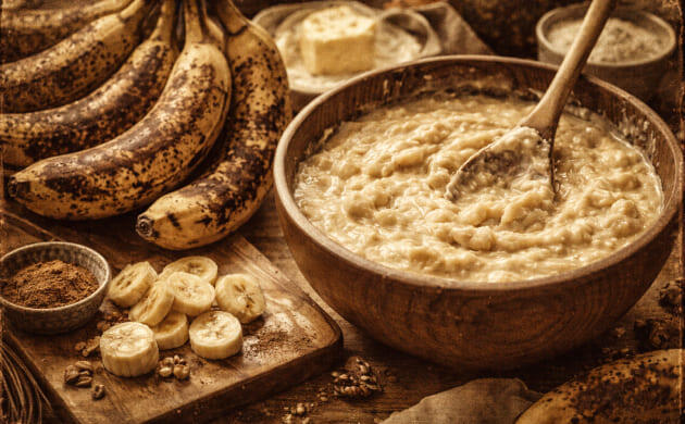 История бананового хлеба