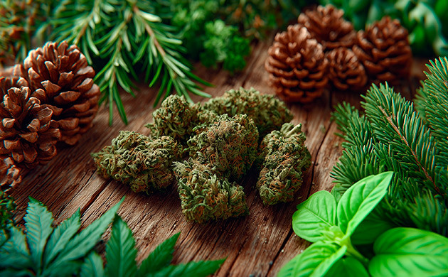 Средние ноты конопли