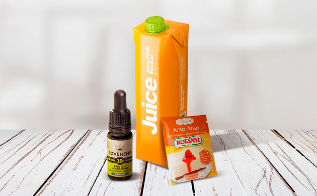 Выбор сока для конфет с КБД