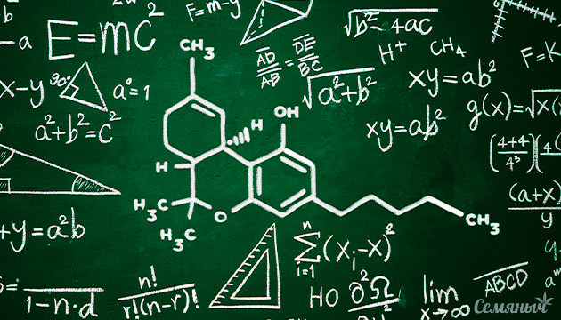 Формула ТГК на доске