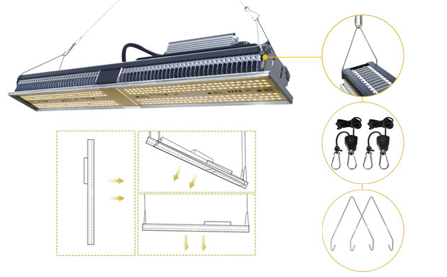 Конструкция светильников Mars Hydro SP