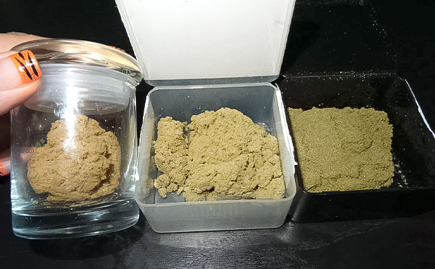 Приготовления ледяного гашиша