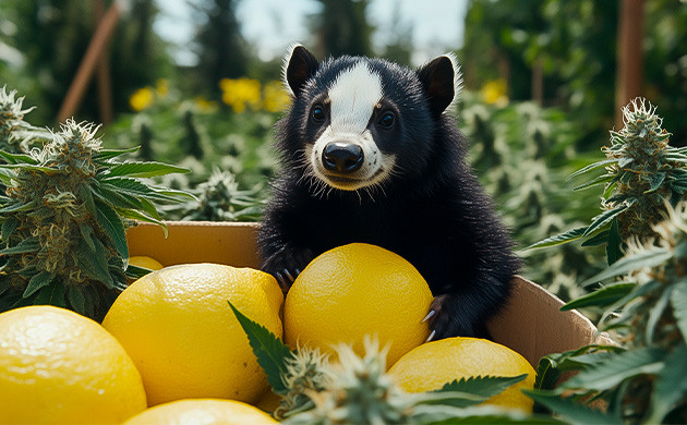 Многообразие ароматических оттенков Lemon Skunk