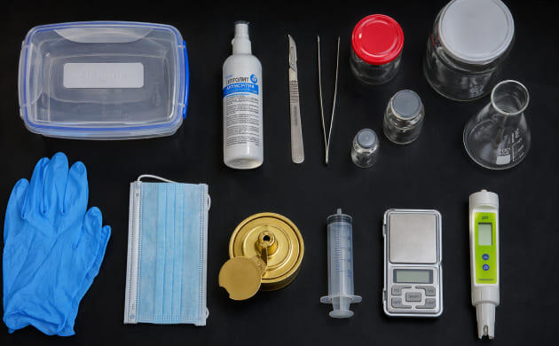 Стерилизация инструментов в домашней лаборатории