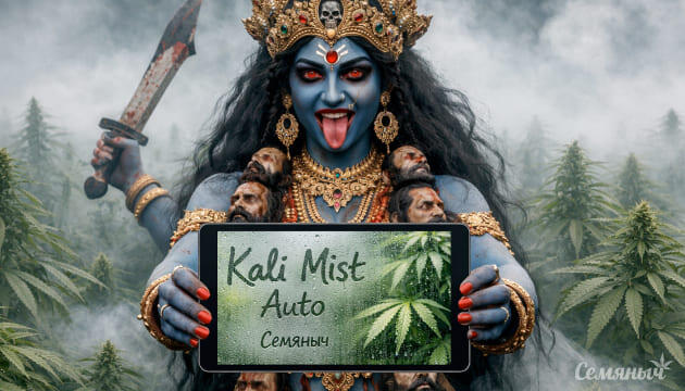 Выращивание сорта марихуаны Kali Mist Auto от сидбанка Семяныч Гроурепорт сорта Kali Mist Auto от сидбанка Семяныч