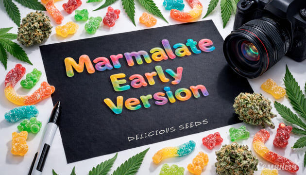 Гроурепорт сорта Marmalate Early Version от Delicious Seeds