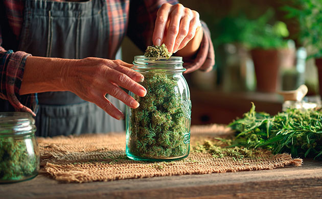 Правильная сушка и пролечка урожая конопли