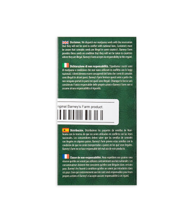 Семена сорта G13 Haze fem (Barney's Farm)