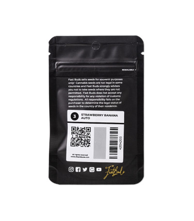 Семена сорта Strawberry Banana Auto fem (FastBuds)