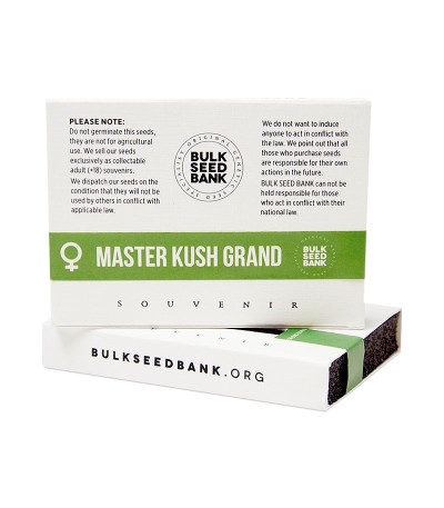 Семена сорта Master Kush Grand fem (Bulk Seed Bank)