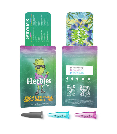 Микс семян конопли Sativa Mix fem (Herbies Seeds)