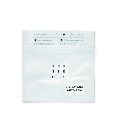 Семена сорта Big Satana Auto fem (Семяныч)