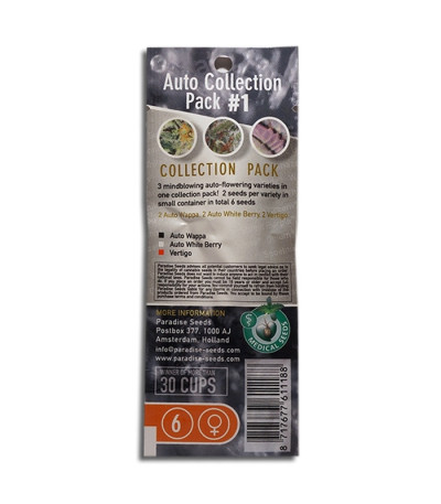 Микс семян конопли Auto Collection Pack #1 fem (Paradise Seeds)