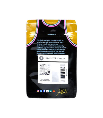 Семена сорта Papaya Cookies Auto fem (FastBuds)