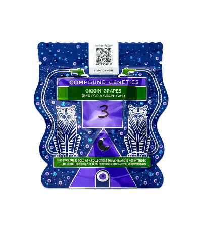 Семена сорта Giggin' Grapes fem (Compound Genetics)