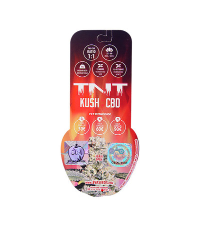 Семена сорта TNT Kush CBD fem