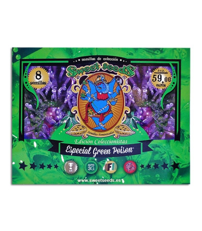 Микс семян конопли Especial Green Poison fem (Sweet Seeds)