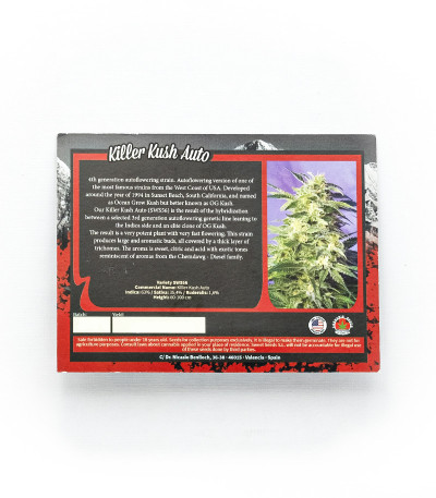 Семена сорта Killer Kush Auto fem (Sweet Seeds)