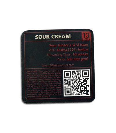 Семена сорта Sour Cream reg (DNA Genetics)