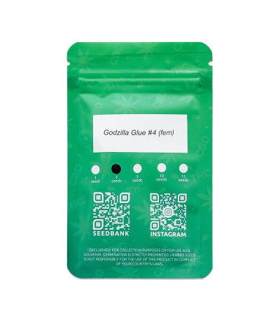 Семена сорта Godzilla Original Glue GG#4 fem (Herbies Seeds)